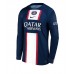 Cheap Paris Saint-Germain Lionel Messi #30 Home Football Shirt 2022-23 Long Sleeve